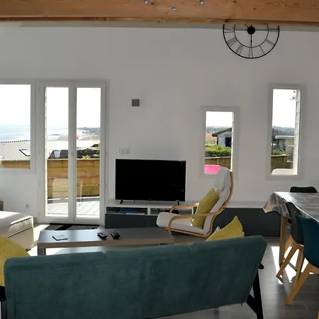 Le Perchoir Avec Vue Mer, A 300M De La Plage Saint-Come-de-Fresne Exterior photo