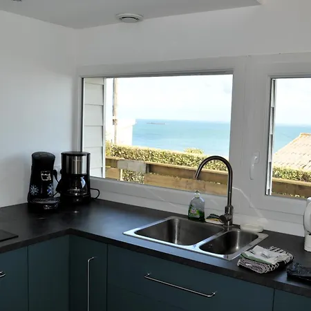 Le Perchoir Avec Vue Mer, A 300M De La Plage Saint-Come-de-Fresne Exterior photo